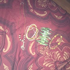 Necklace and bracelets